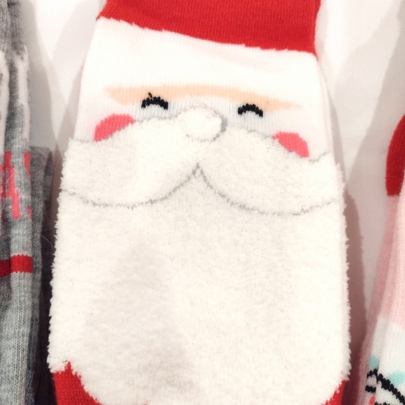 NWT Three Pair of Knee High Christmas Socks Stockings - Picture 3 of 6